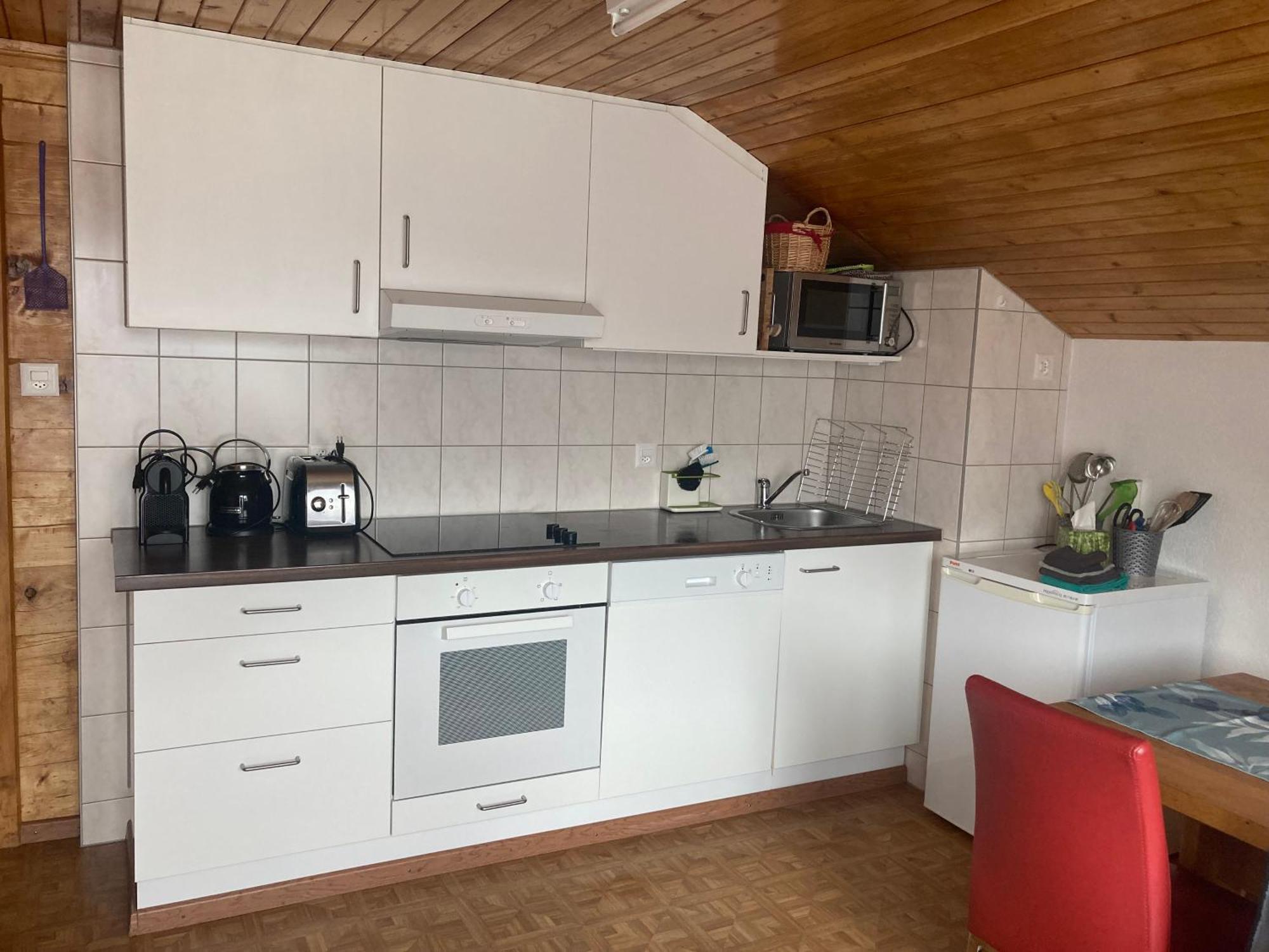 Apartmán Haus Dorfblick Grächen Exteriér fotografie