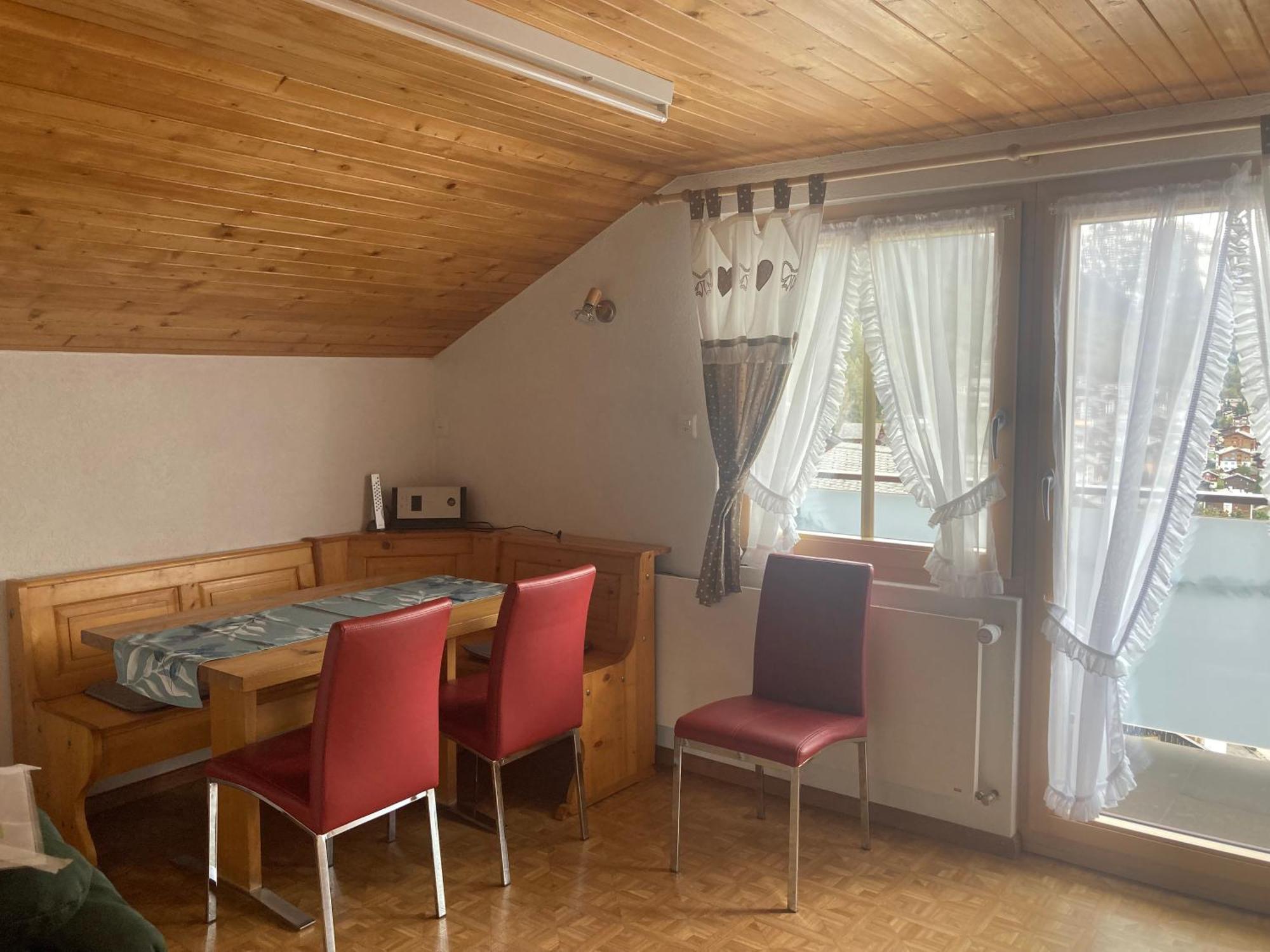 Apartmán Haus Dorfblick Grächen Exteriér fotografie