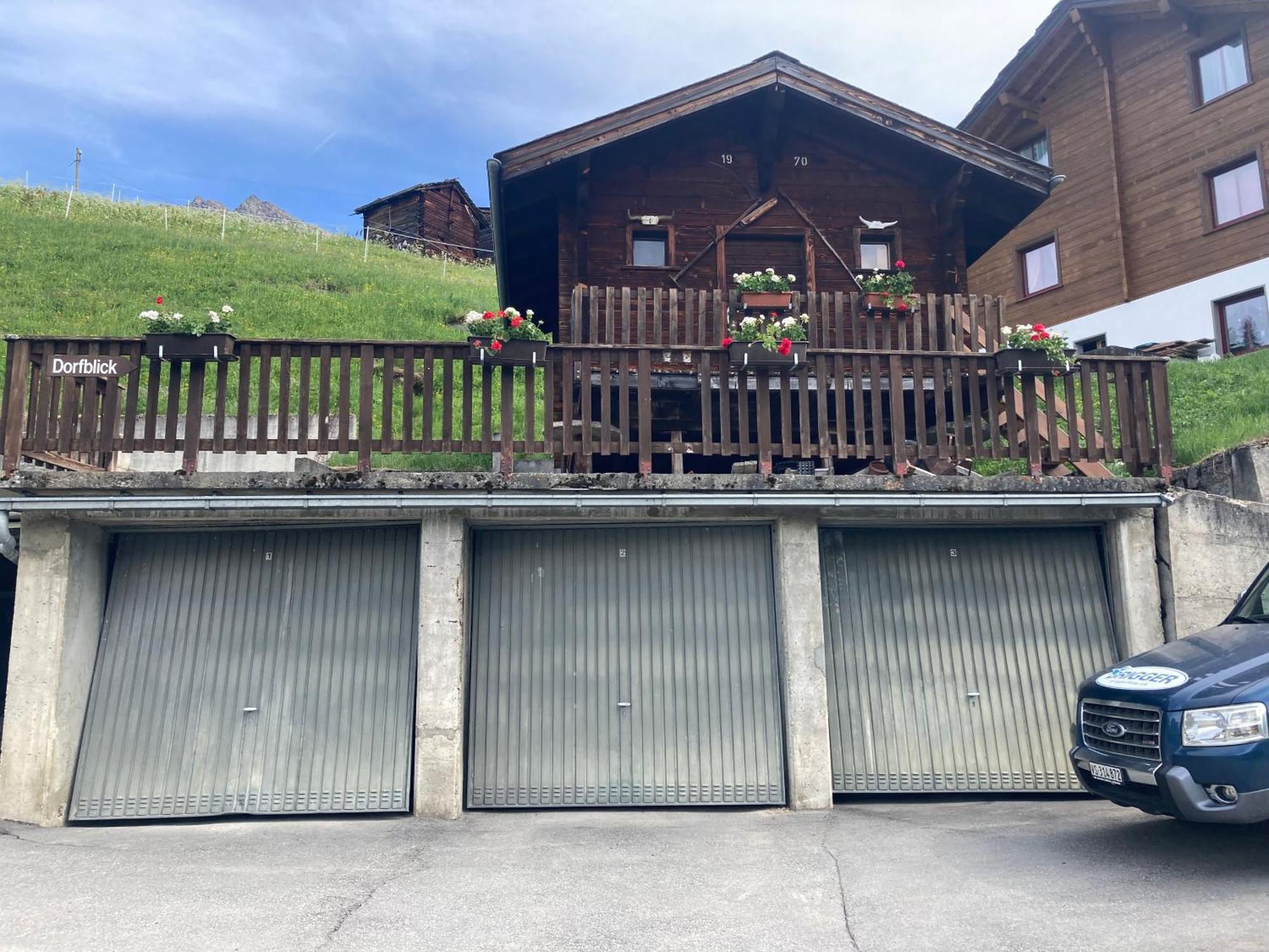 Apartmán Haus Dorfblick Grächen Exteriér fotografie