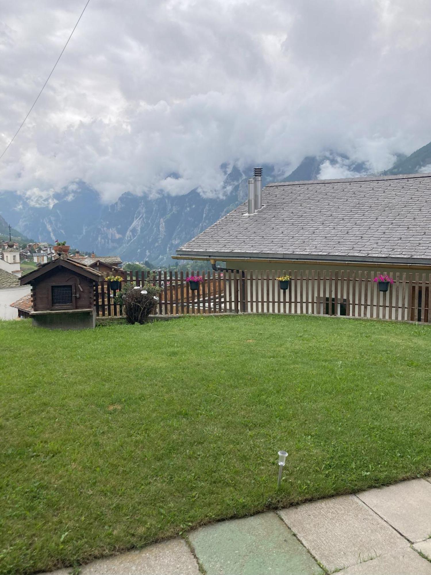 Apartmán Haus Dorfblick Grächen Exteriér fotografie