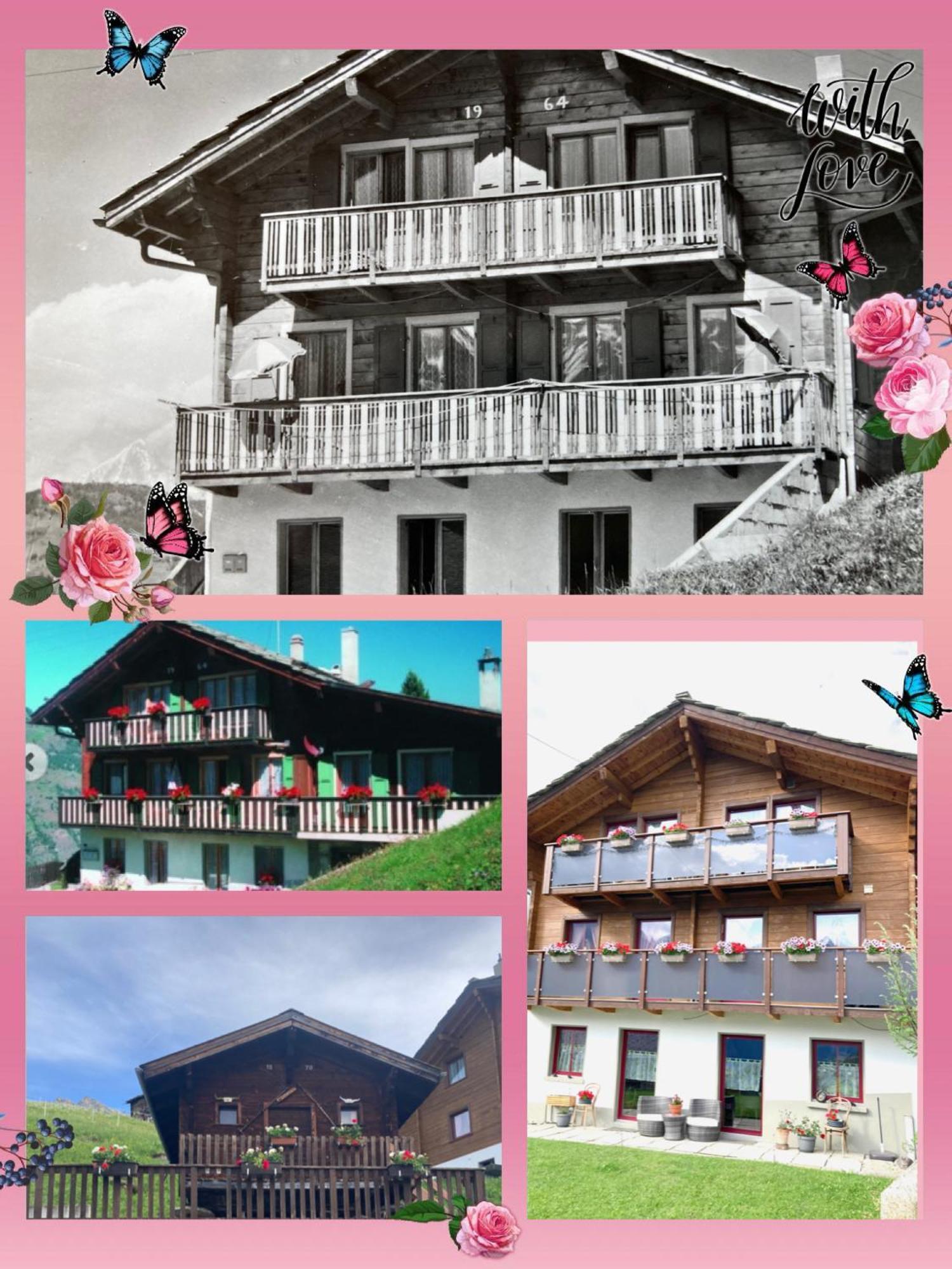 Apartmán Haus Dorfblick Grächen Exteriér fotografie