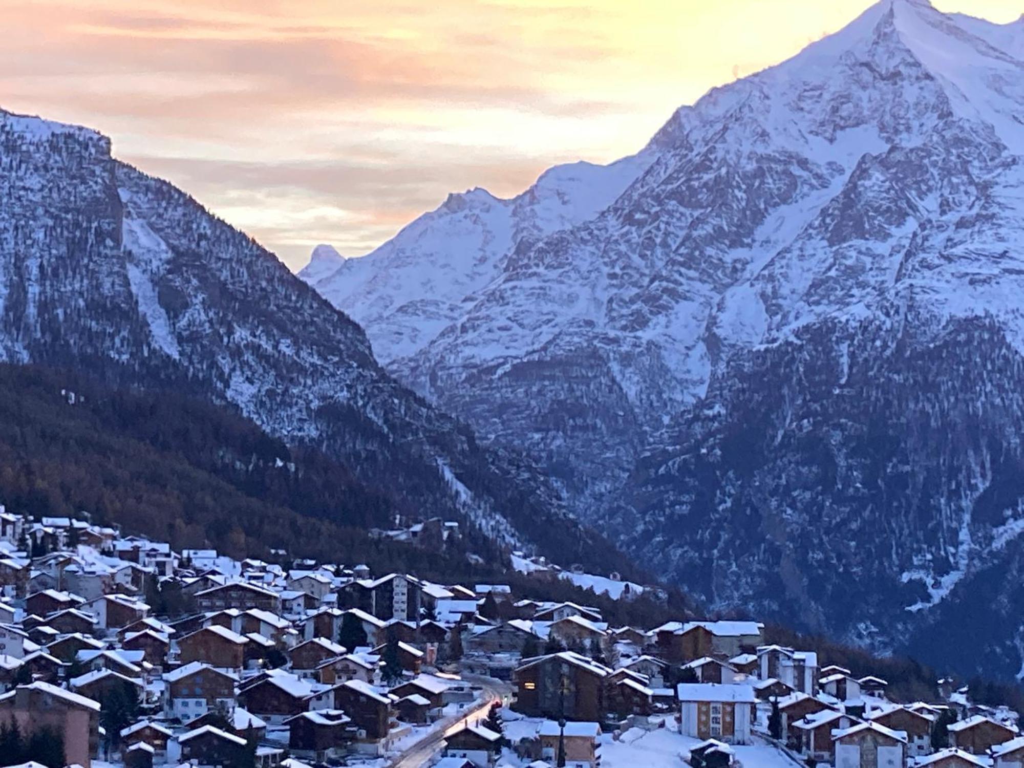 Apartmán Haus Dorfblick Grächen Exteriér fotografie